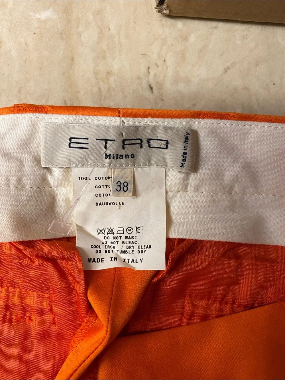 ETRO Cotton Pants, 2 / 38 - Picture 5 of 5